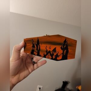 Nightmare before christmas wooden handpainted box